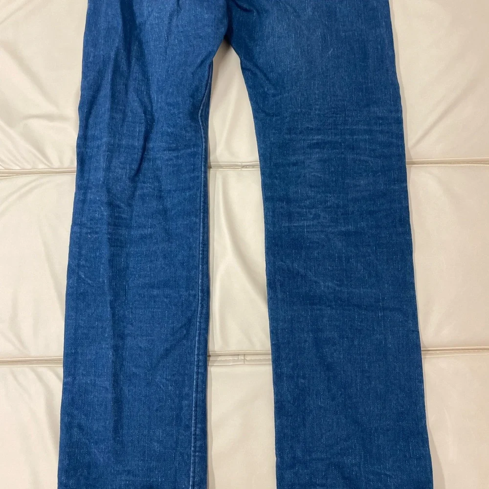 Pure Blue Japan x Blue Owl collab slim straight jean - Picture 4 of 6